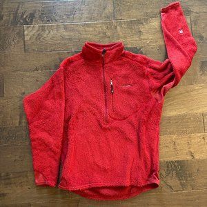 Bright Red Patagonia Pullover